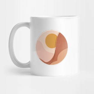 Abstract Sunset Painting 3.5 Mug